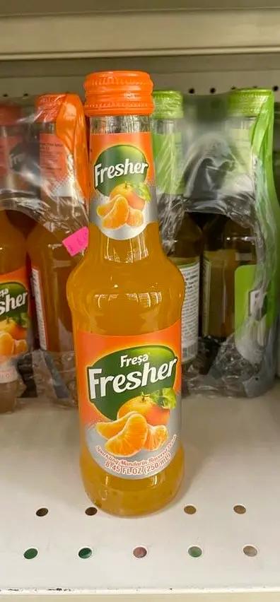 Fresher sparkling mandarin by FRESHER