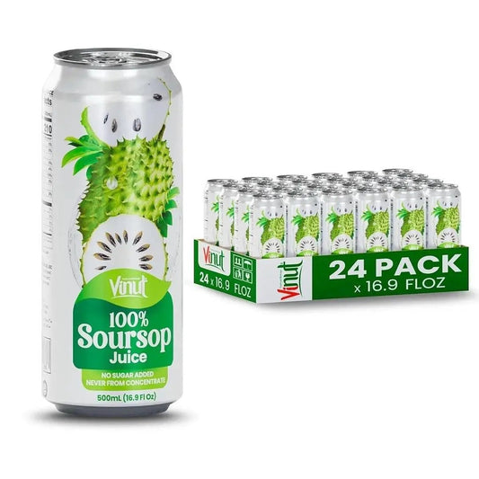 VINUT 100% Soursop Juice, No Added Sugar, 16.9 fl oz by VINUT