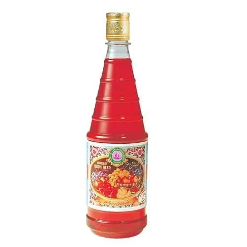 Hamdard Rooh Afza Sharbat Syrup, Rose, 25 fl.oz (Packaging may Vary) by HAMDARD
