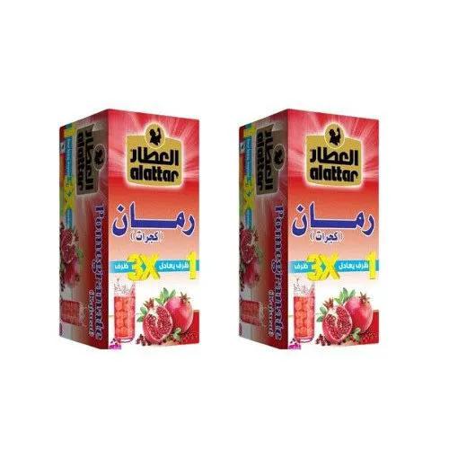 Pomegranate Tea Bag Al Attar Set of 20 Tea Bag العطار رمان by POMEGRANATE