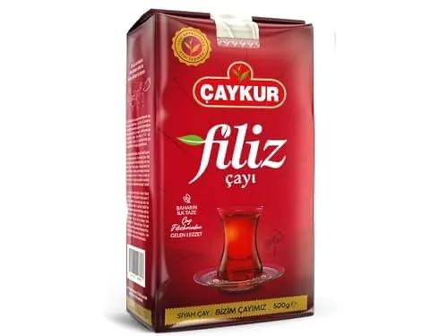 ÇAYKUR Filiz Black Tea, First Harvest Golden Tips, Loose Leaf Premium Tea, Best Flavor 500g / 17.6 Oz by ÇAYKUR