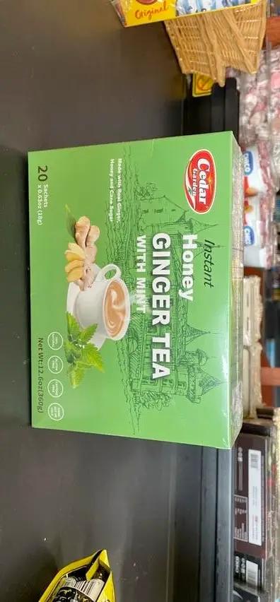Cedar garden hiney ginger tea by CEDAR