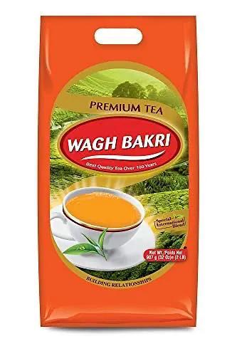 Wagh Bakri Premium Black Tea, Special International Blend, 2 lb (Pack of 1) by WAGH