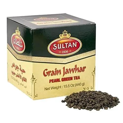 Sultan Jawhar Moroccan Green Tea 6 Ounce- 170 Gram. by SULTAN