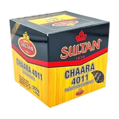Sultan Chaara 4011 Green Tea, 200g/7.05oz, Premium Twist Loose Leaf by SULTAN