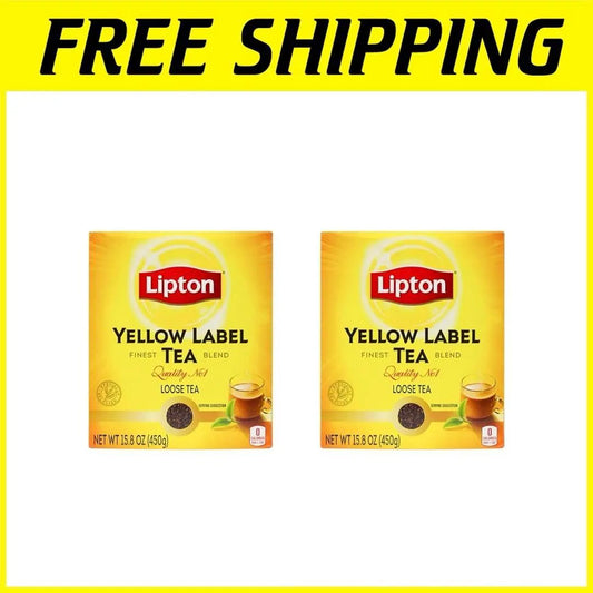 Yellow Label Black Tea - Rich Aroma, Smooth Taste (2 Pack)* by YELLOW