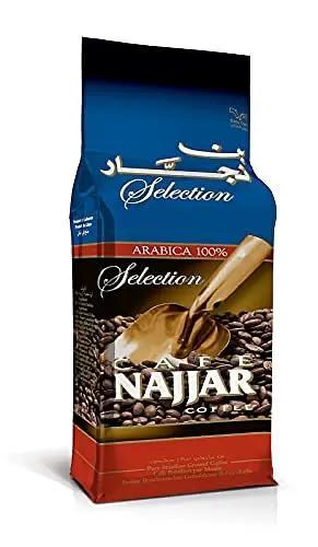 Café Najjar, Turkish Coffee, 450gr , 100% Arabica Coffee Beans, Ground Coffee, Dark Roast, Lebanese Coffee, Arabic Coffee, Coffee Beverages, Works with Turkish Coffee Machine. by CAFÉ