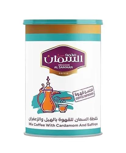 MOHAMMAD AL SAMMAN COFFEE IMPROVER MIX Coffee with Cardamom & Saffron 100g by MOHAMMAD