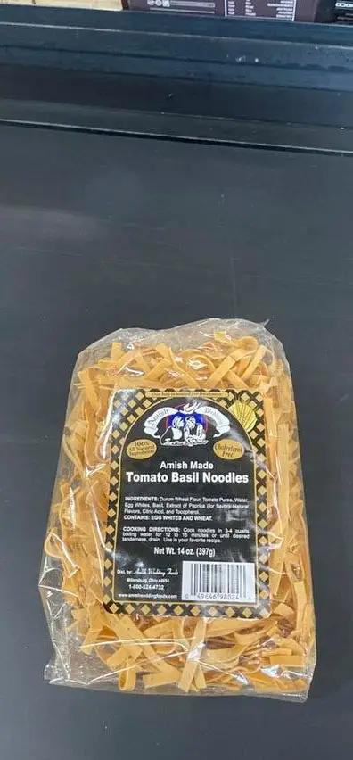 Amish made tomato basil noodles by AMISH