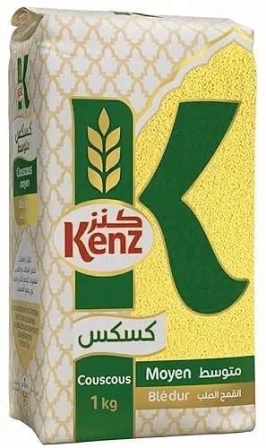 Premium Original Moroccan Barley Couscous - Kenz 1kg | All-Natural & 100% Vegan (Medium Couscous) by PREMIUM