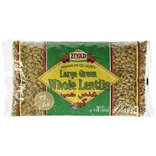 Ziyad Premium Green Large Lentils by ZIYAD
