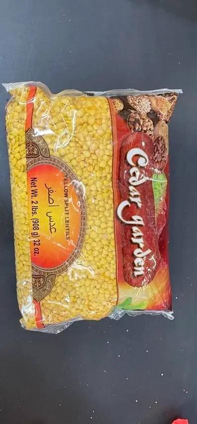 Cedar garden yellow split lentils by CEDAR