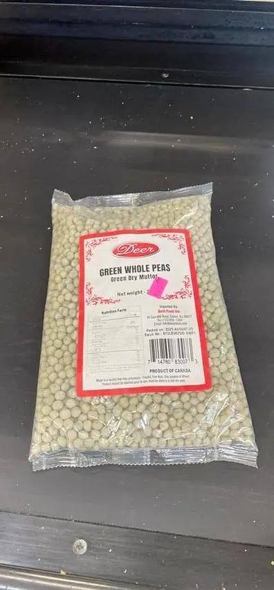 Deer green whole peas by DEER