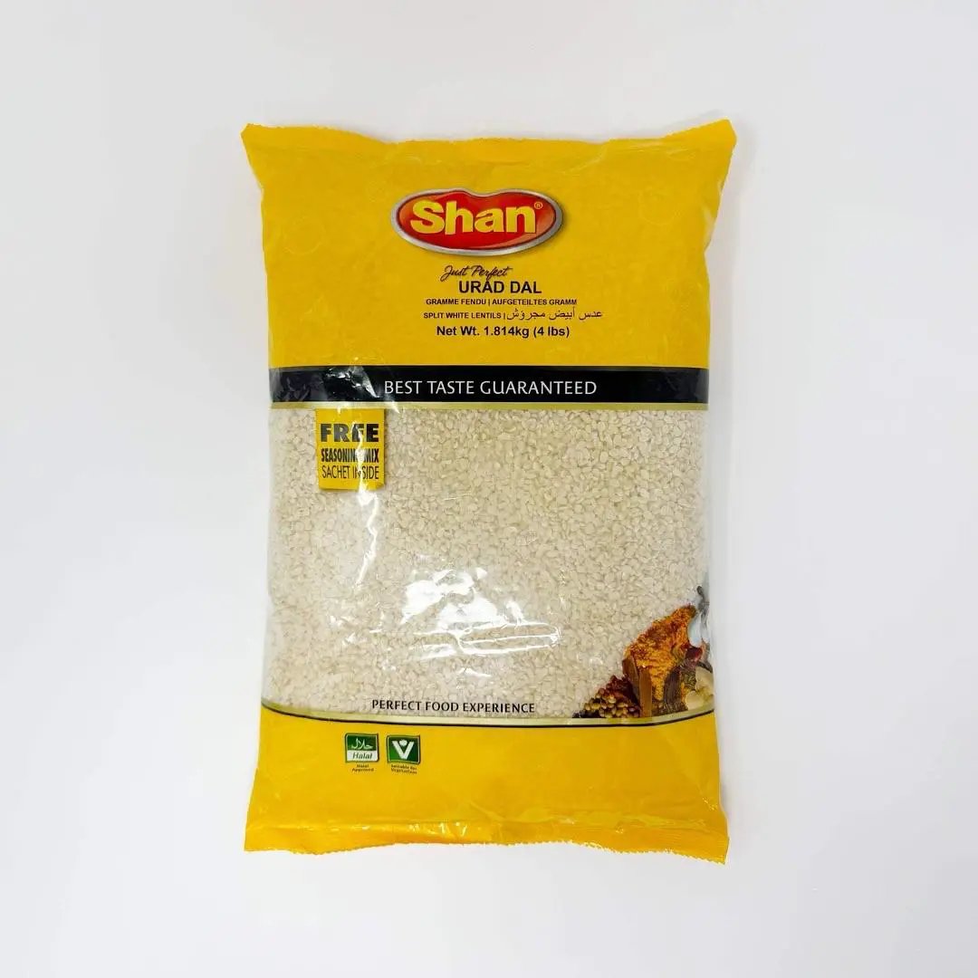 Shan crashed white lentils Urad dal 4lb by SHAN