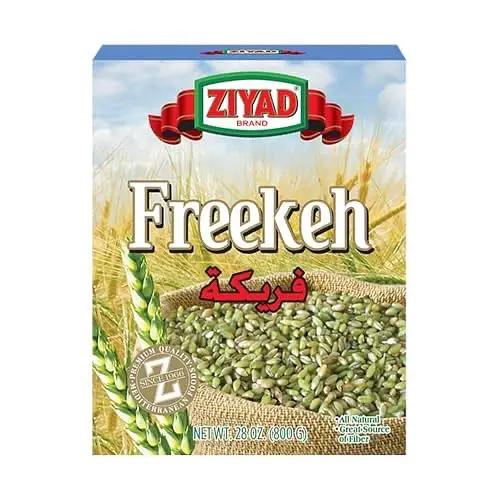 Ziyad Freekeh Fire Roasted Baby Wheat (28.2 oz) High in Fiber- Nutty Earthy Flavor - Vegan Ancient Grain - Gluten Free, Protein Packed - Ideal for Pilafs, Soups, Salads - No Presoaking Neede by ZIYAD