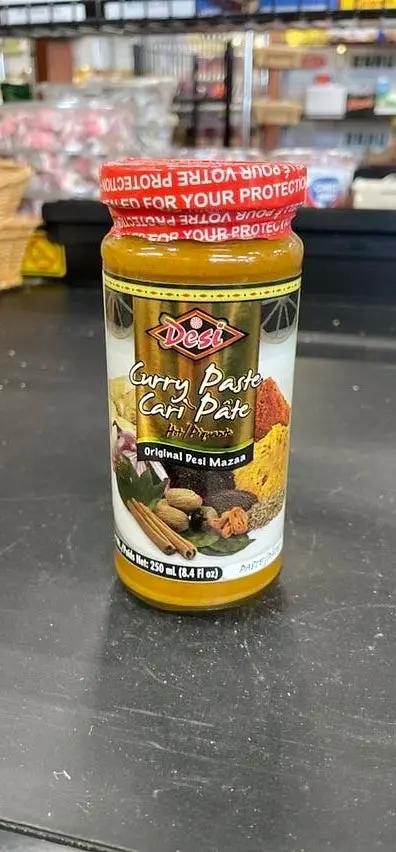 Desi curry paste by DESI
