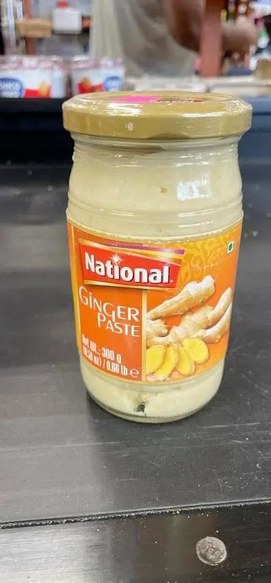 National ginger paste by NATIONAL