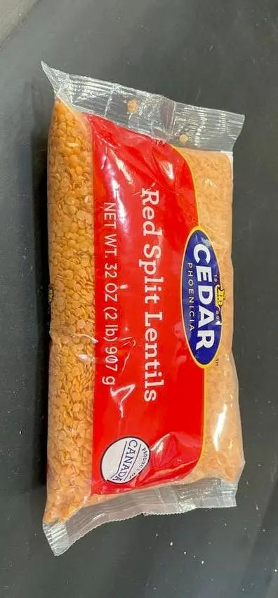 Cedar split lentils by CEDAR