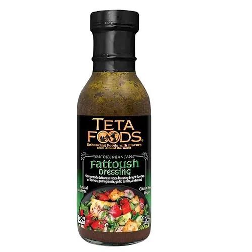 Fattoush Mediterranean Dressing and Marinade 12 FL OZ (1) by FATTOUSH