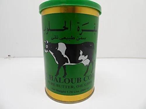 Al Haloub Cow Pure Butter, Oil Ghee 1.76lb (800g) by AL