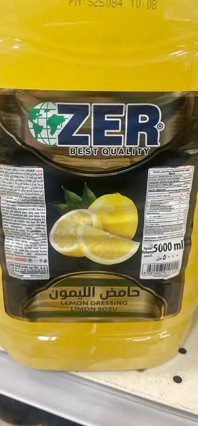 Zer lemon sauce dressing by ZER