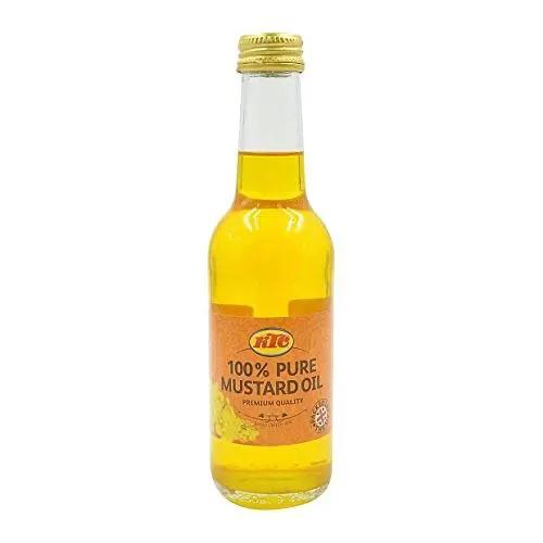KTC Pure Mustard Oil, 8.5 Fluid Ounce (Pack of 4) by KTC