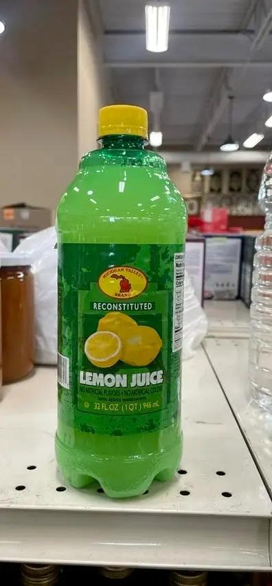 Michigan valley lemon juce consantrated by MICHIGAN