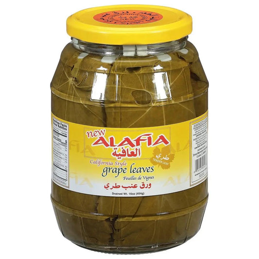 Al Afia Grape Leaves 16 oz (Pack of 12) by AL