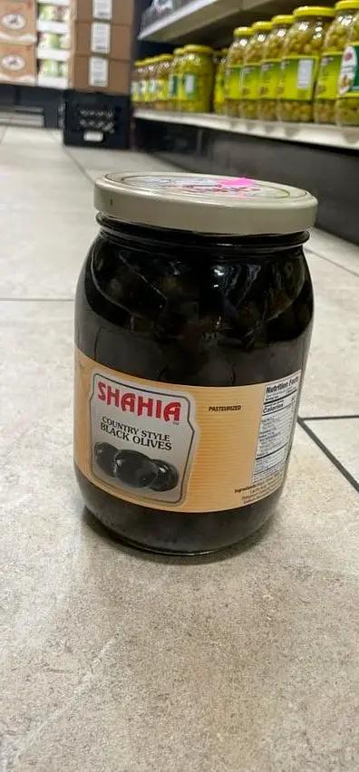 Shahia black olive oil by SHAHIA