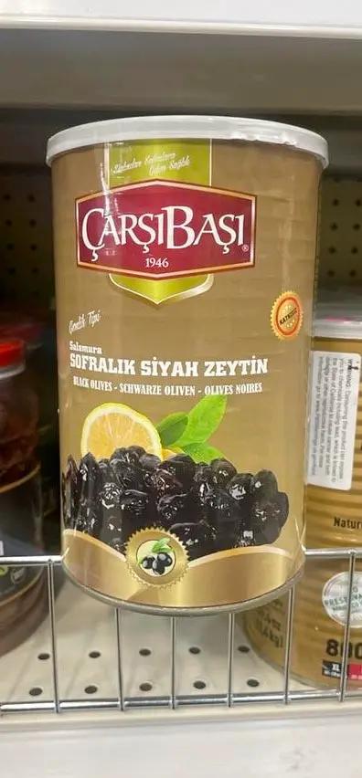 Carsibasi black olives by CARSIBASI