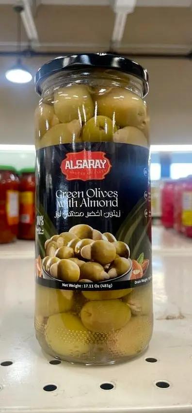 Alsaray green olive with almond by ALSARAY