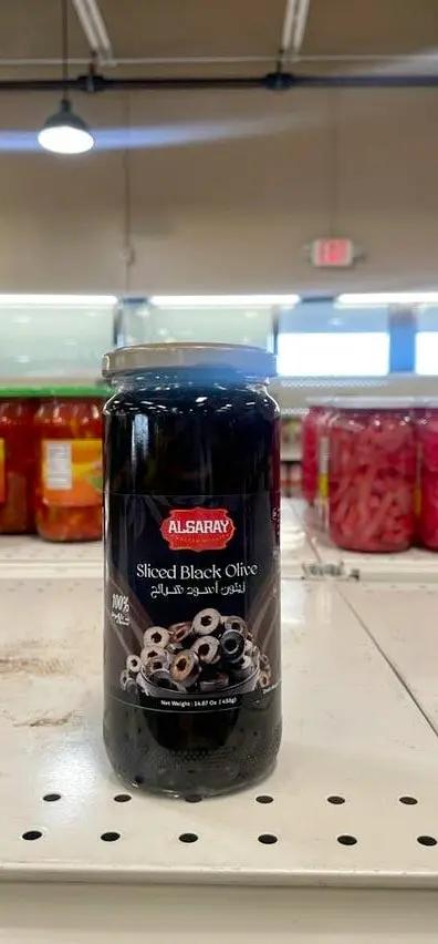 Alsaray sliced black olives by ALSARAY