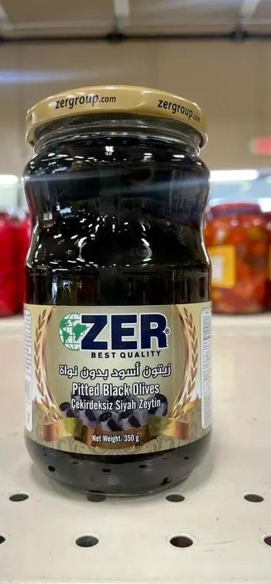 Zer pitted black olive by ZER