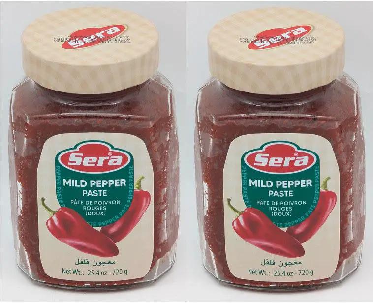 Sera Mild Pepper Paste 25.4oz (720g) Biber Salcasi by SERA