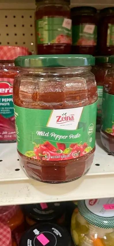 Ziena mild pepper paste by ZIENA