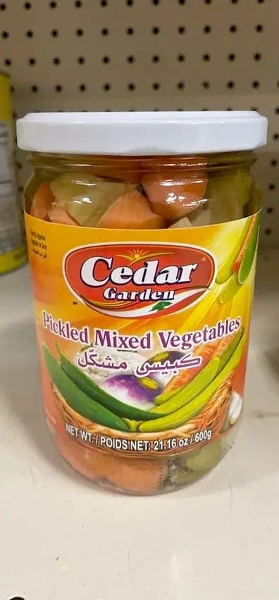 Cedar garden pickled mixed vegetables by CEDAR