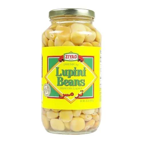 Ziyad Brand Premium Lupini Beans Snack, High Plant Protein, Keto, Mediterranean Diet, Non Perishable, Vegan, Vegetarian, 16 oz by ZIYAD