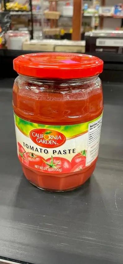 California garden tomato paste by CALIFORNIA