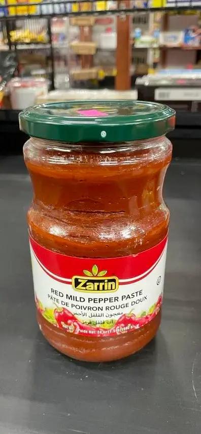 Zarrin red mild pepper paste by ZARRIN