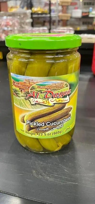 Aldayaa pickled cucumbers by ALDAYAA