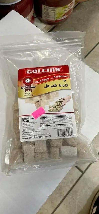 Golchin hard sugar with cardamom by GOLCHIN