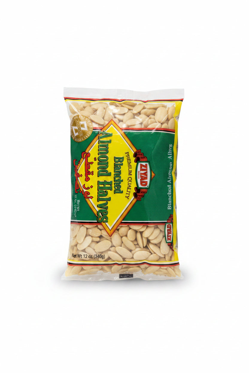 Ziyad blached almond halves by ZIYAD