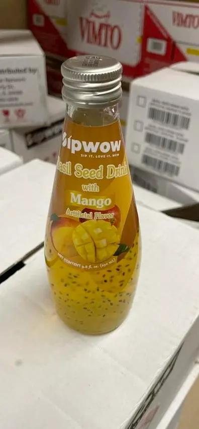 Sipwow mango basil with seeds by SIPWOW