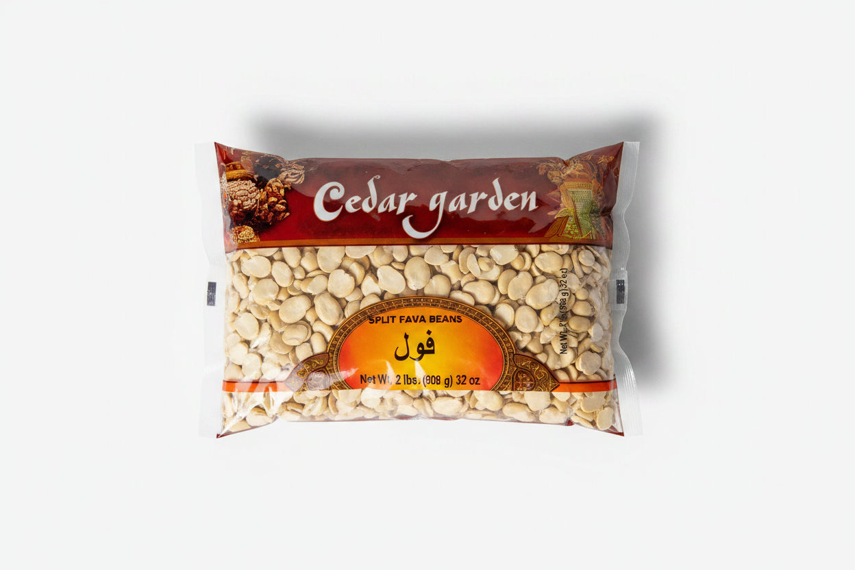 Cedar garden split fava beans by CEDAR