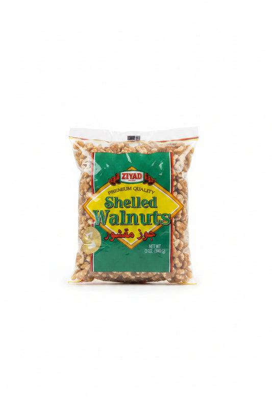 Ziyad shelled walnuts 340g by ZIYAD
