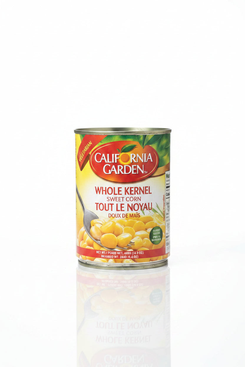California garden whole kernel sweet corn by CALIFORNIA