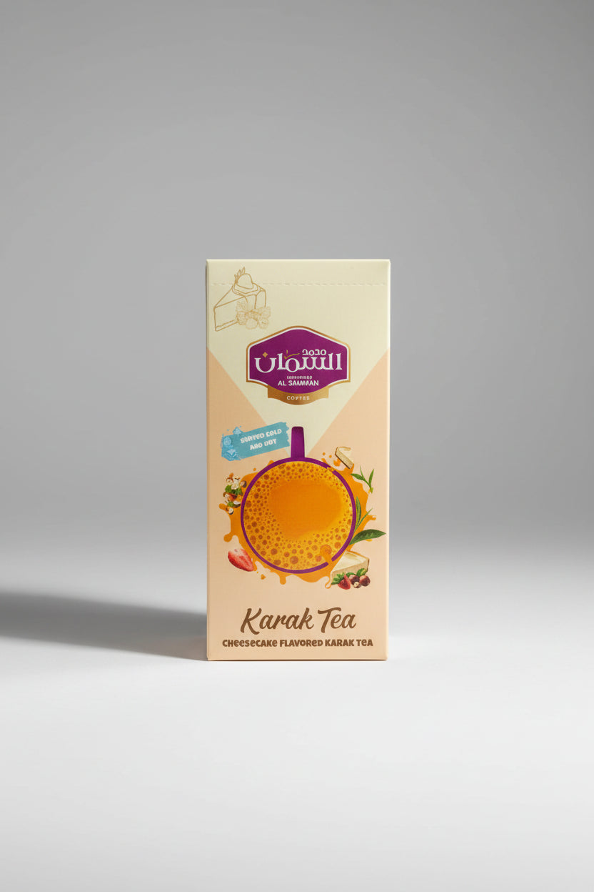 Mohammad alsman karak tea cheesecake falvored by MOHAMMAD