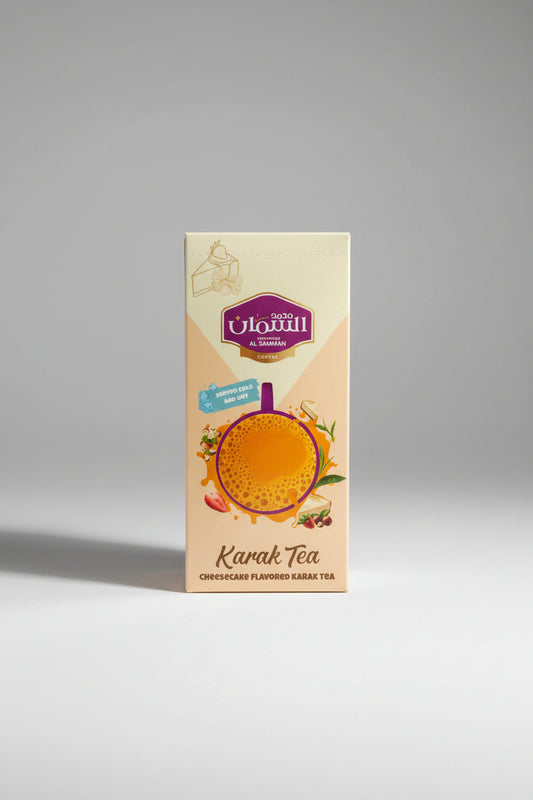 Mohammad alsman karak tea cheesecake falvored by MOHAMMAD