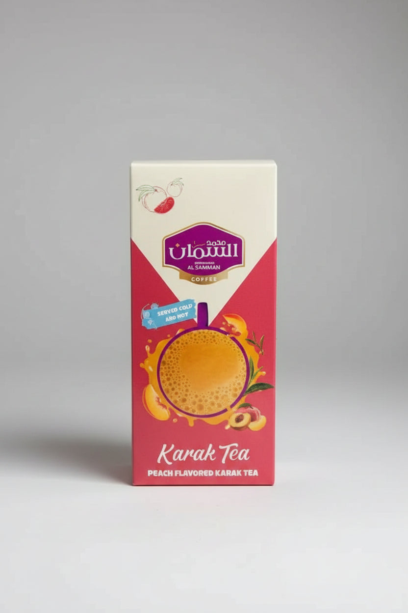 Mohammad alsman karak tea peach flavored by MOHAMMAD