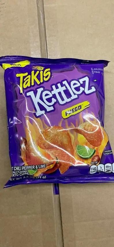 Takis kettlez hot chilli pepper lime by TAKIS